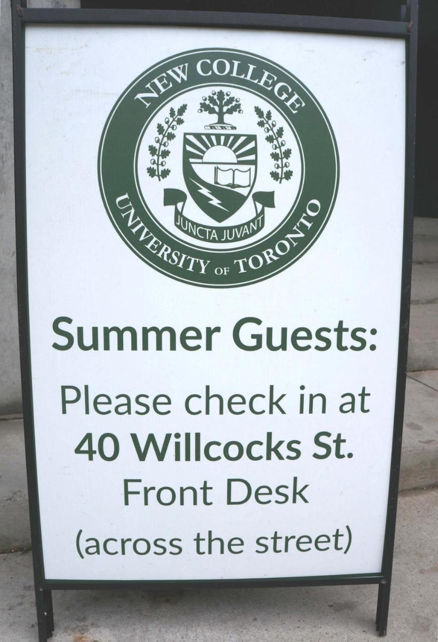University Of Toronto-New College Residence-45 Willcocks Residence Екстер'єр фото